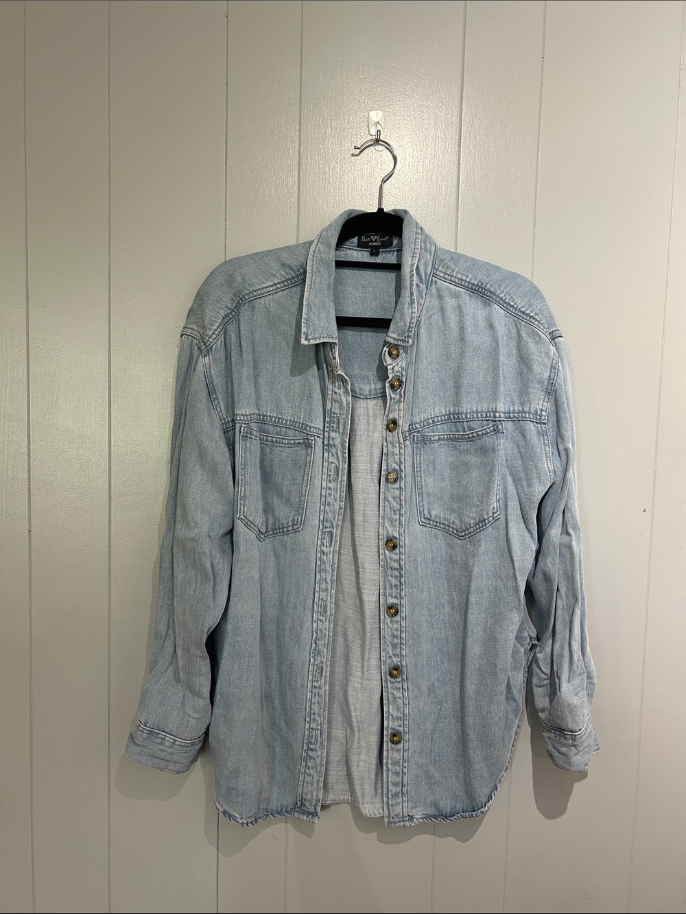 Velvet Heart Denim Button down Size  Large
